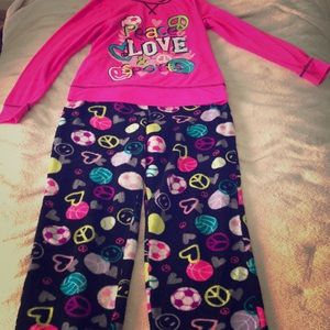 pajama pants &long sleeve! (sports themed)
